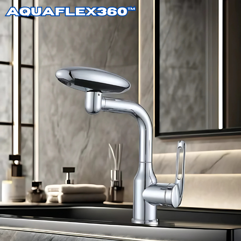 AquaFlex360™ - Grifo de Lavabo Multifunción