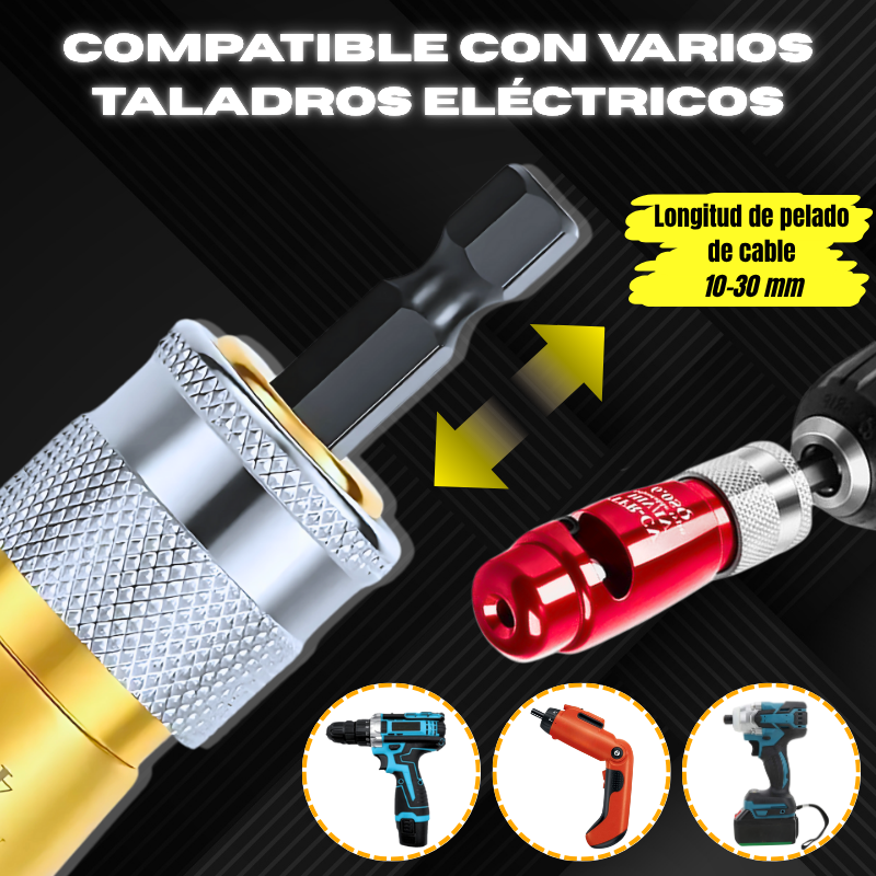 WirePro™ - Herramienta para pelar y torcer cables