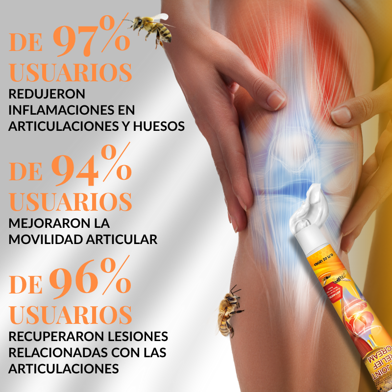 BeeRelief™ - Alivia el dolor Articular combate Deformidades y Recupera tu movilidad de forma natural