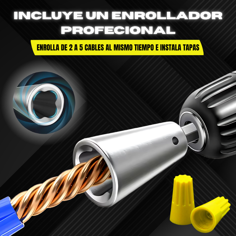 WirePro™ - Herramienta para pelar y torcer cables