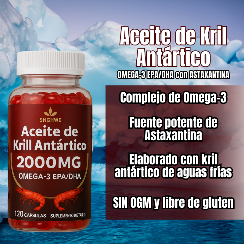 Aceite de Krill - Aumenta la Testosterona y la Vitalidad