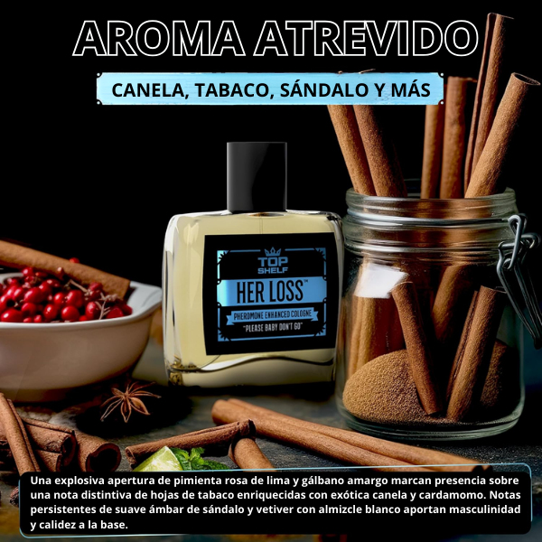 Her Loss™ Perfume de Feromonas ¡IRRESISTIBLE! 100ML