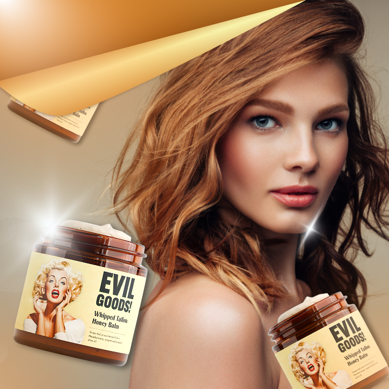EVIL GOODS™ - Bálsamo de Miel y Sebo de Res Anti-Envejecimiento