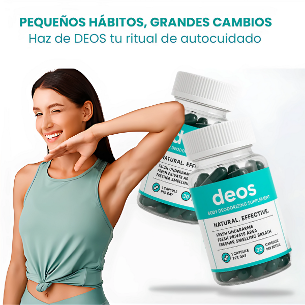 DEOS™ - Desodorante Corporal Natural