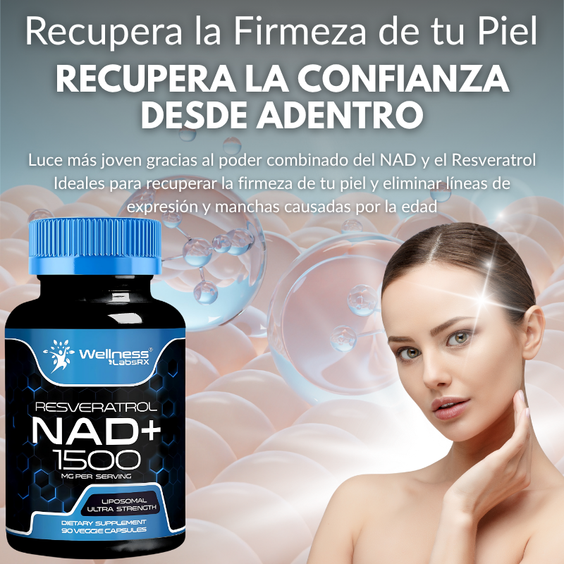 ResveraNad+™ - Revitaliza tu vida hoy con el poder de el NAD y el Resveratrol