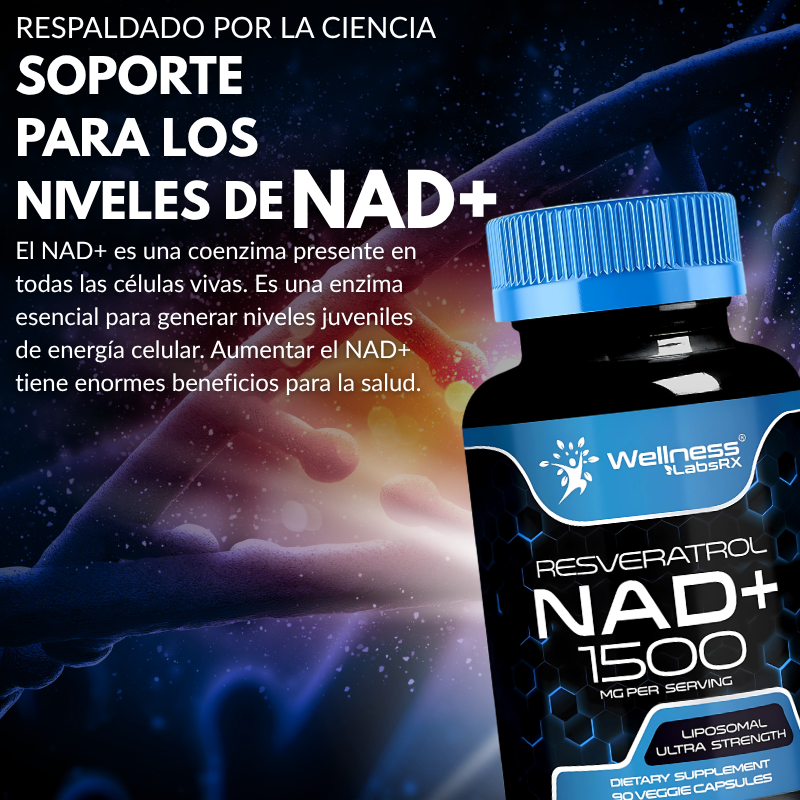 ResveraNad+™ - Revitaliza tu vida hoy con el poder de el NAD y el Resveratrol