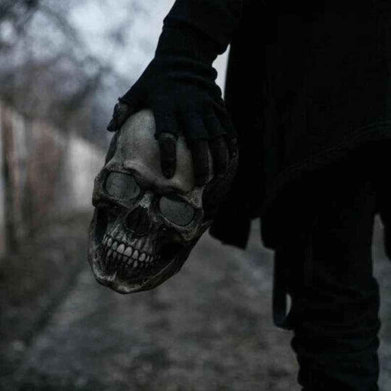 SkullMask™ - Máscara de Calavera con Mandíbula Móvil