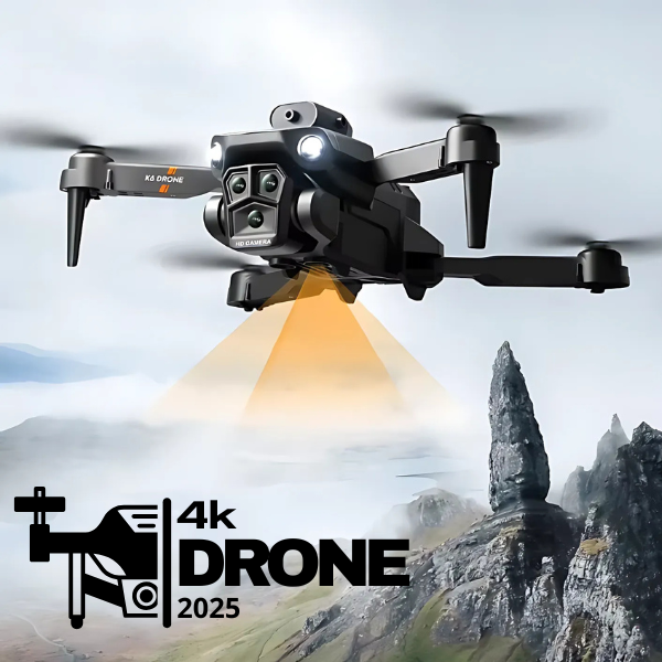 Aerox™ k6 Pro Dron Triple Cámara 4K 2025