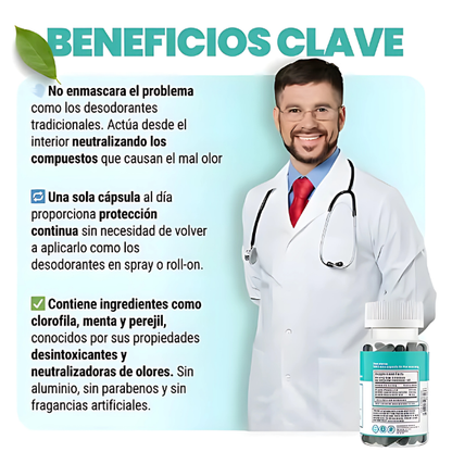 DEOS™ - Desodorante Corporal Natural