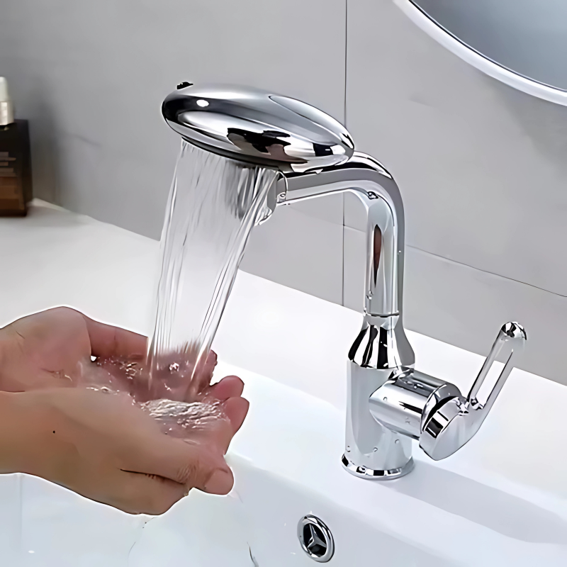 AquaFlex360™ - Grifo de Lavabo Multifunción