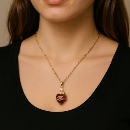 Collar Sagrado Corazón de Jesús