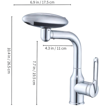 AquaFlex360™ - Grifo de Lavabo Multifunción