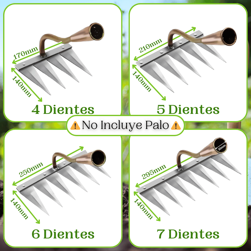 EzRake™ - Desbrozadora de hierro multiusos