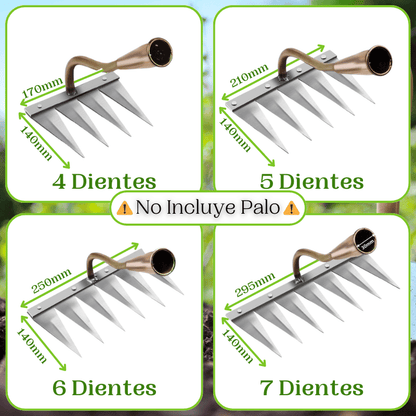 EzRake™ - Desbrozadora de hierro multiusos