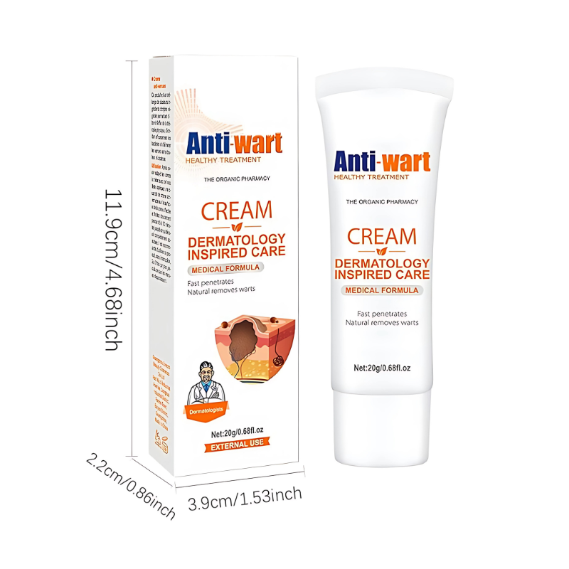 AntiWart™ - Crema Anti Verrugas Aprobada Dermatológicamente