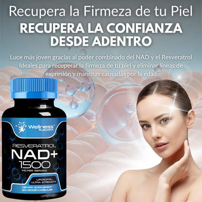 ResveraNad+™ - Revitaliza tu vida hoy con el poder de el NAD y el Resveratrol