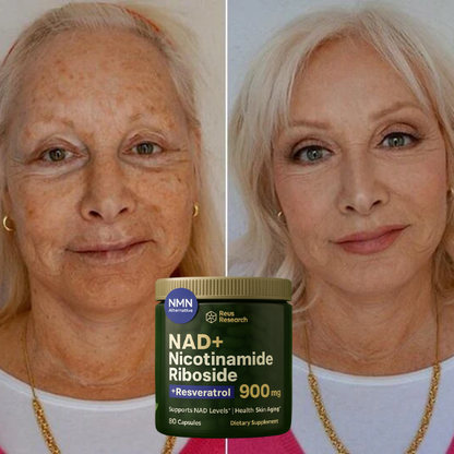 💊NAD + Resveratrol - Cápsulas de Reparación Celular Antienvejecimiento y Energía Extra.