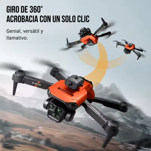 Aerox™ k6 Pro Dron Triple Cámara 4K 2025