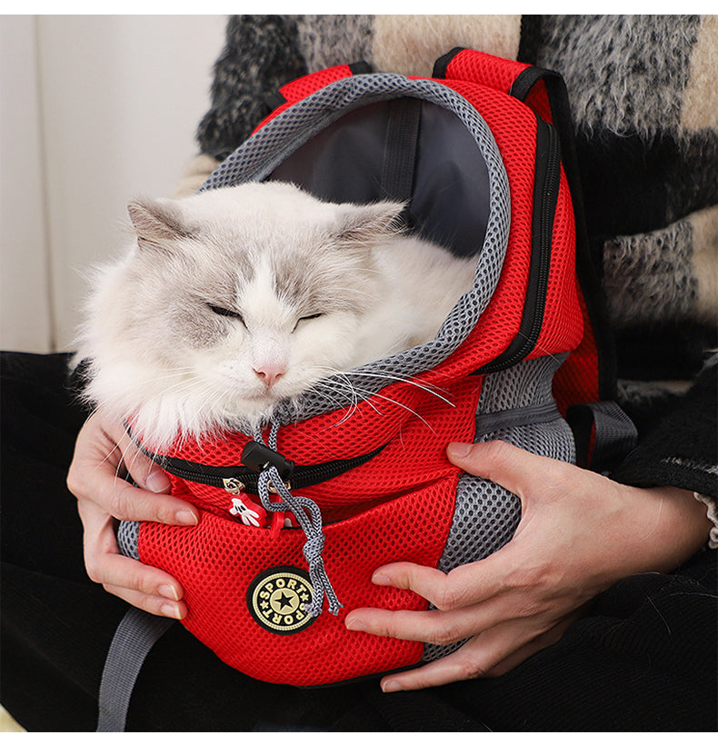 PEBELS™-Mochila de transporte para mascotas: transpirable y cómoda.