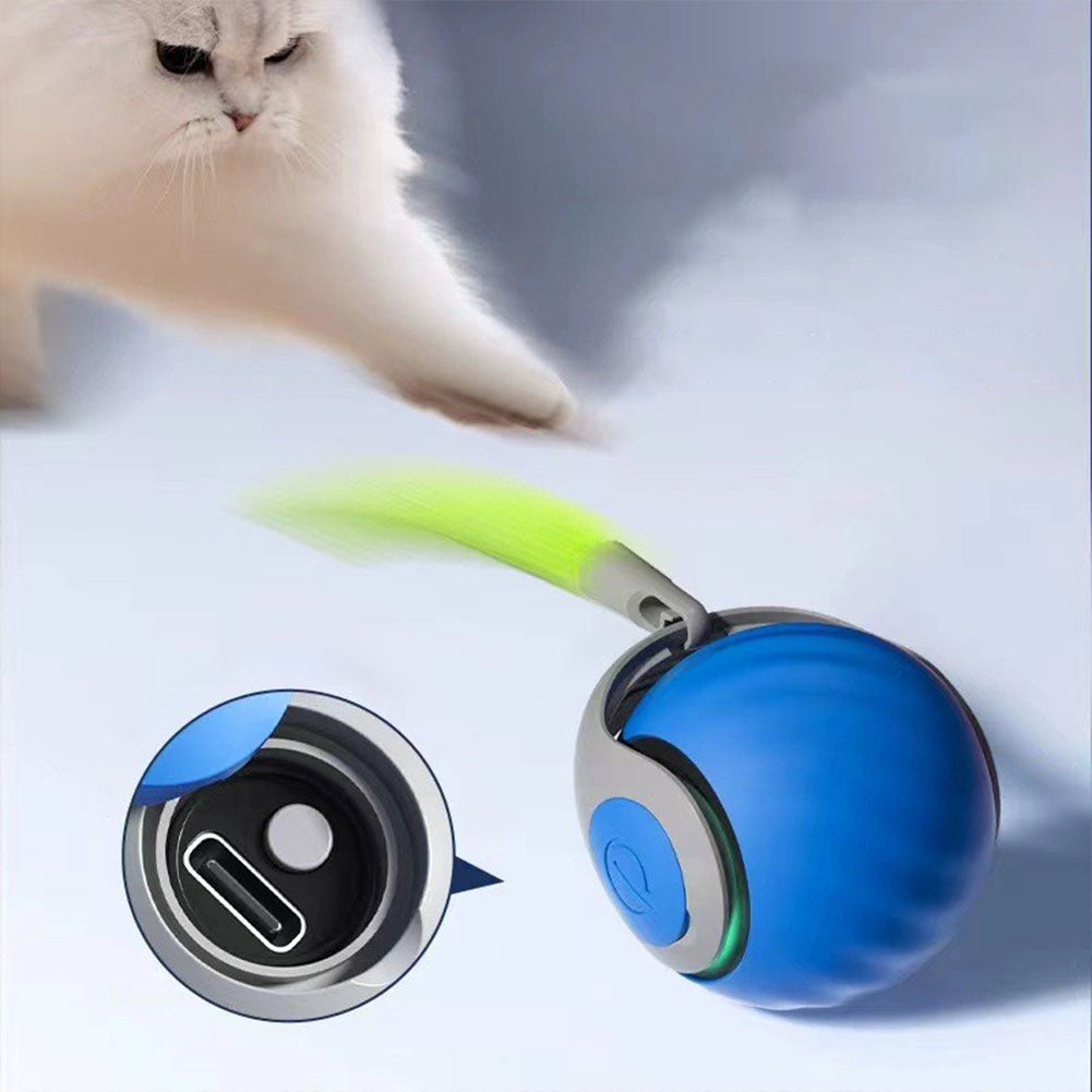 Miau™- Juguete Interactivo de Pelota Eléctrica Rodante