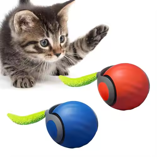 Miau™- Juguete Interactivo de Pelota Eléctrica Rodante