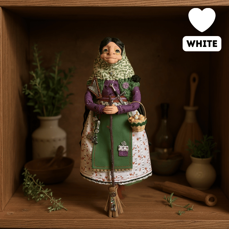 MyWitchyCharm™ Bruja de la Fortuna hecha a mano