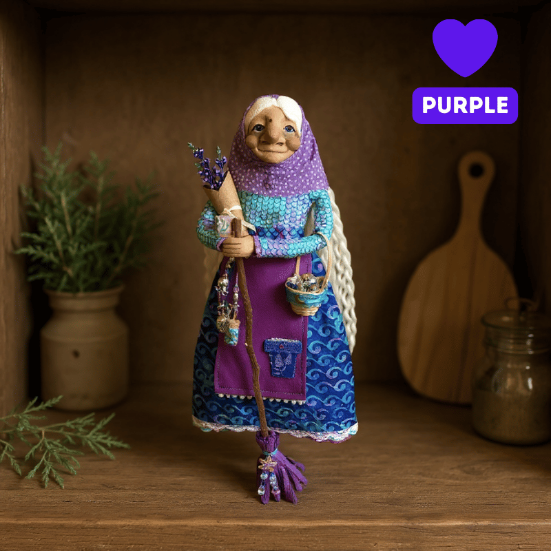 MyWitchyCharm™ Bruja de la Fortuna hecha a mano